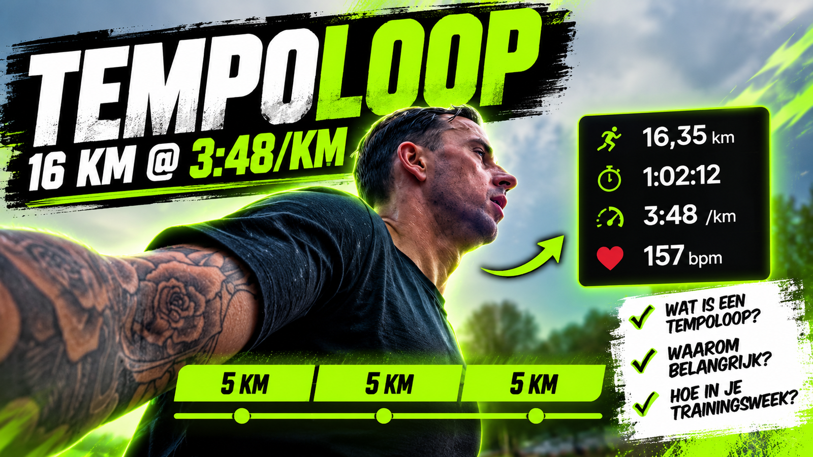 Tempoloop: wat is het en hoe train je op de juiste snelheid?