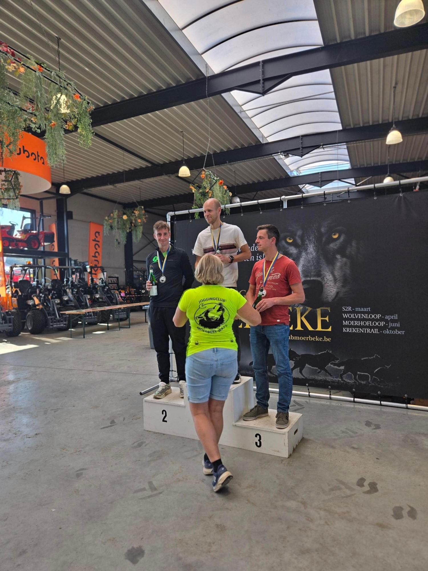 podium 33km krekentrail
